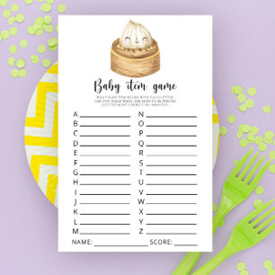 Jogo de Item de Bebê do chá de fraldas de Despejo