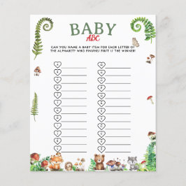 Jogo de itens para bebê ABC baby