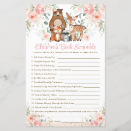 Jogo de Livro Infantil Rosa-Rosa