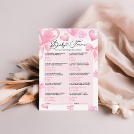 Jogo de Namorados de Jogo da Trivia do chá de fral