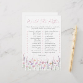 Jogo de Noivado 'Pastel Wildflowers Would She Rath