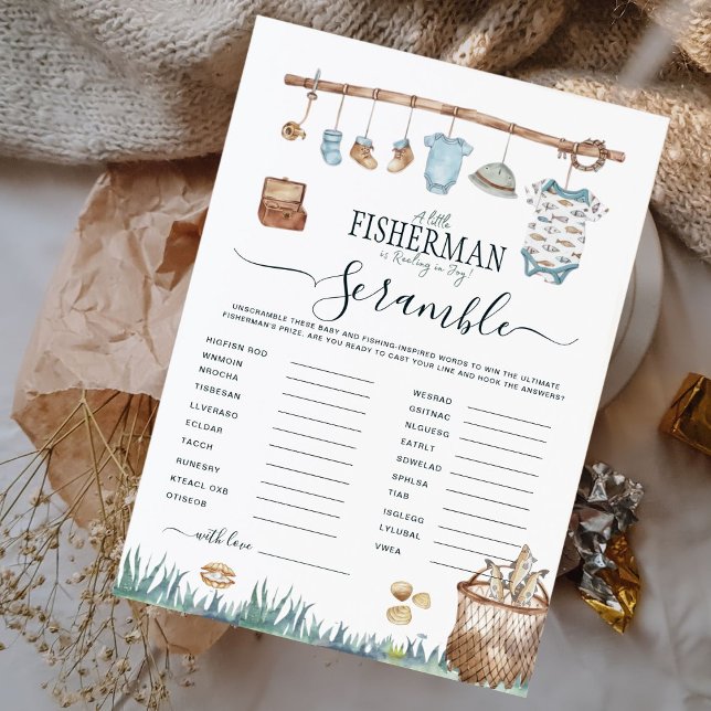 Jogo de Palavra Desembaralhar Chá de fraldas de Pe (Criador carregado)