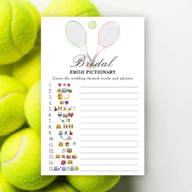 Jogo de Pictionary com emojis da festa de noivado  (Criador carregado)