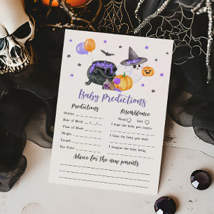 Jogo de Previsões de Bebê Fantasma Roxo