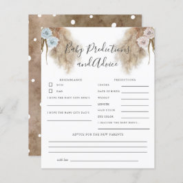 Jogo de Previsões de Revelação do Sexo do Bebê com