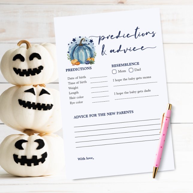 Jogo de Previsões para Chá de Bebê do Pequeno Meni (Criador carregado)