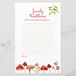 Jogo de Previsões para Chás de Bebê Vermelhos com 