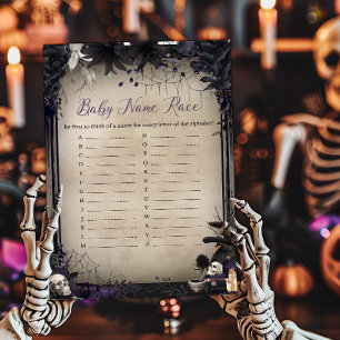 Jogo de Raça do Nome do Bebê do Halloween