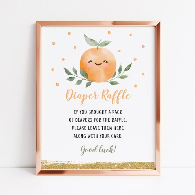 Jogo de Raffle com Fralda Laranja Pequena (Criador carregado)