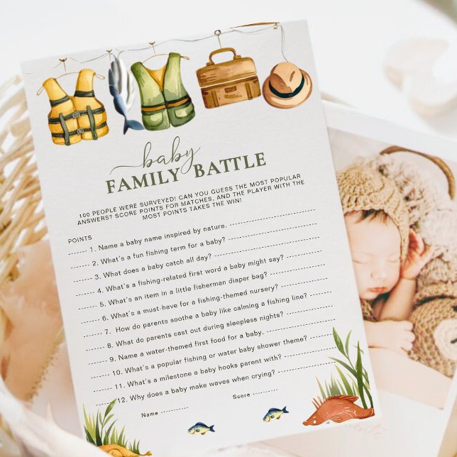 Jogo de Tema de Pesca da Família Bebê Encantada (Criador carregado)