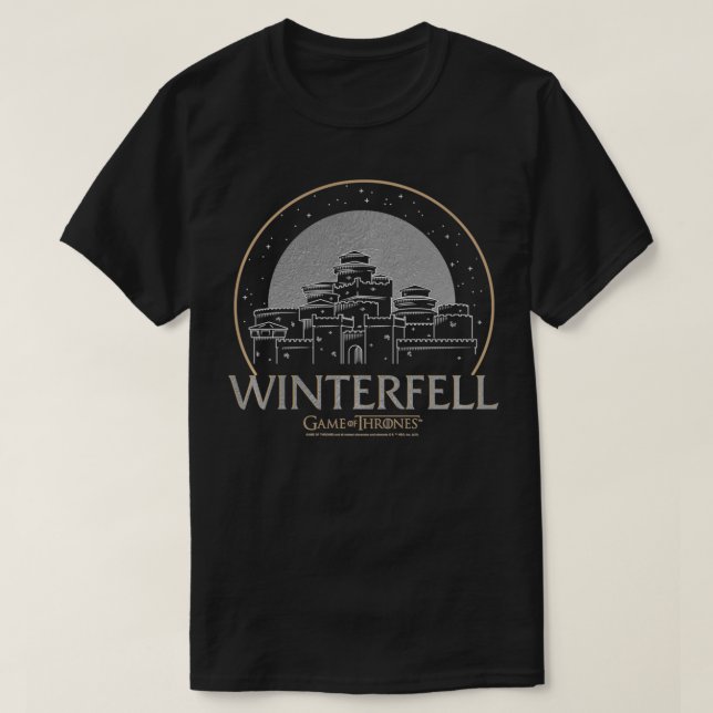 Jogo de Thrones Winterfall Pullover (Frente do Design)