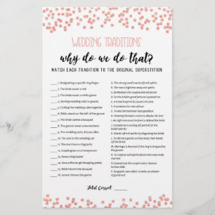 Jogo de tradições de casamento com Respostas
