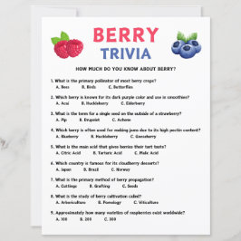 Jogo de Trivia de Berry