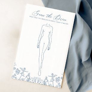 Jogo de Vestido Floral da Noite Azul Chinoiserie