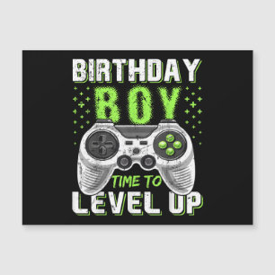 Jogo de Vídeo do Birthday Boy Level Up
