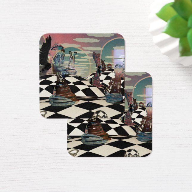 Jogo de xadrez surreal (Mesa)