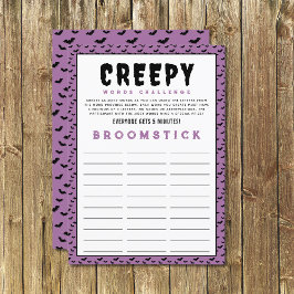 Jogo Desafio das Palavras do Halloween | Jogos no 