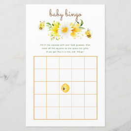 Jogo do Baby Bingo - O que será Chá de fraldas?