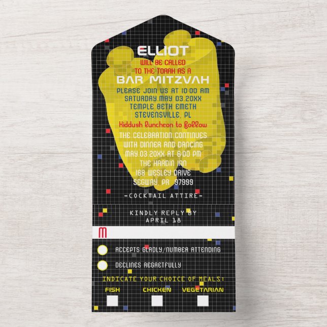 Jogo do Bar ou Bat Mitzvah BM (Inside)