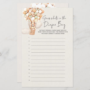 Jogo do Bear - Adivinha O que há na Fralda?