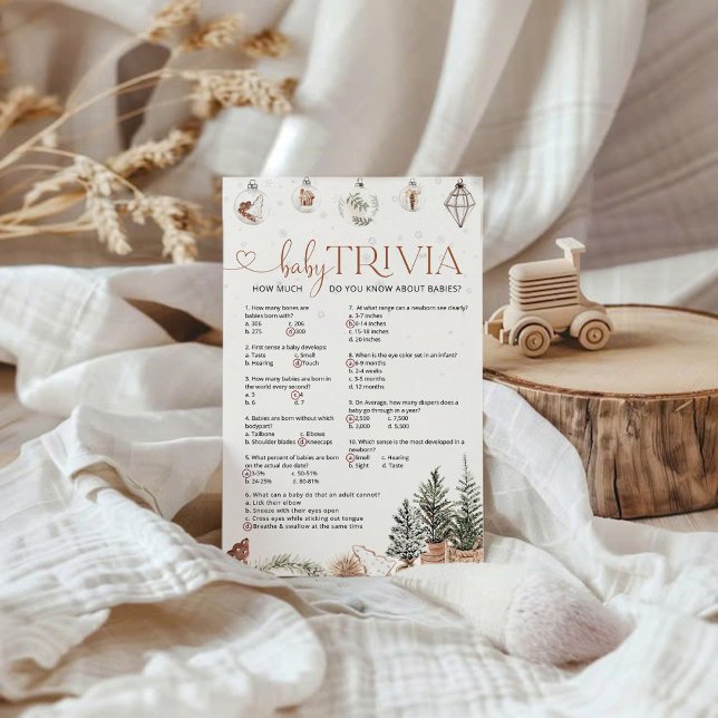 Jogo do Bebê Cozy Trivia (Criador carregado)