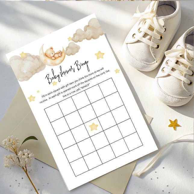 Jogo do Bingo do Bebê - Sobre o Chá de fraldas da  (Criador carregado)