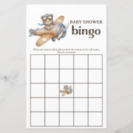 Jogo do Chá Baby Boy do Piloto Urso Teddy