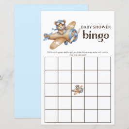 Jogo do Chá Baby Boy do Piloto Urso Teddy