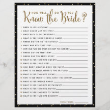 Jogo do chá | Como conhece bem a Noiva?