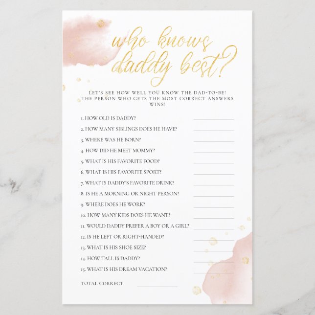 Jogo do Chá de fraldas de inverno que conhece melh (Frente)