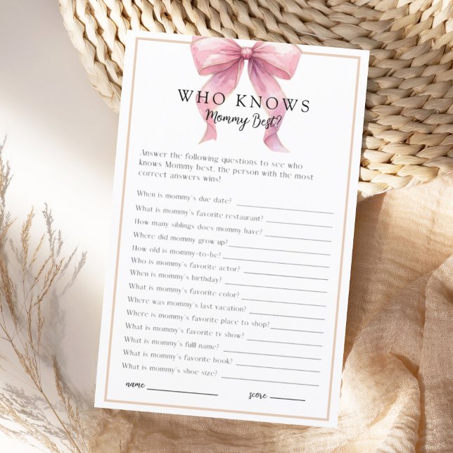 Jogo do Chá de fraldas do Arco Pink Coquette (Criador carregado)