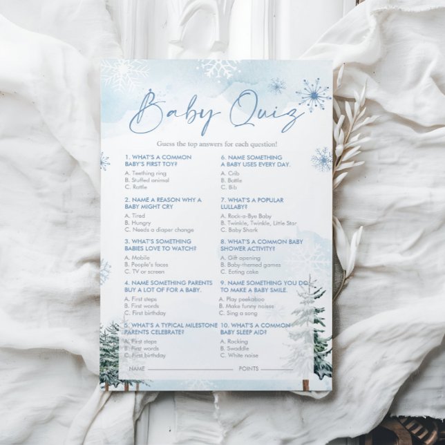 Jogo do Chá de fraldas do Baby Quiz (Criador carregado)