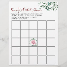 Jogo do chá de fraldas Eucalyptus 2 Sided