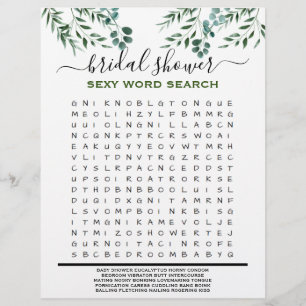 Jogo do chá de fraldas Eucalyptus 2 Sided
