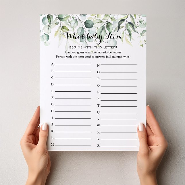 Jogo do Chá de fraldas Waqucolor Eucalyptus Green  (Criador carregado)