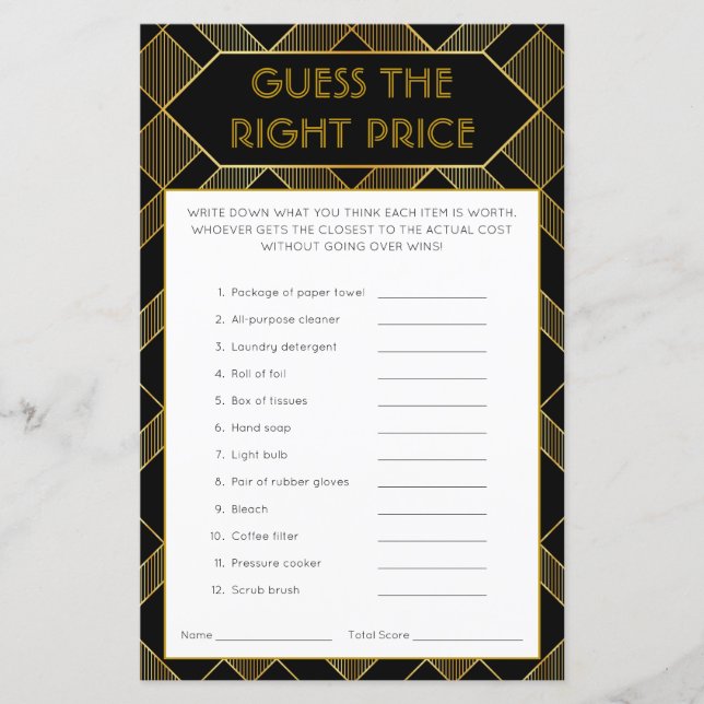 Jogo do Chá de panela de Deco de Arte Dourada e Ne (Frente)