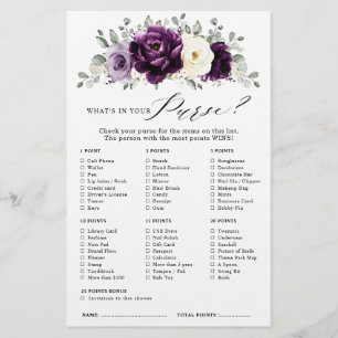 Jogo do Chá de panela de Ivory Boho de Plum Roxo