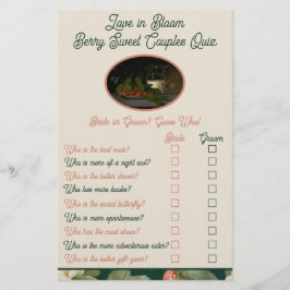 Jogo do Chá de panela de Teste do Casal Berry Swee