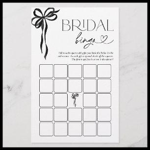 Jogo do Chá de panela do Bingo Negro do Bridal