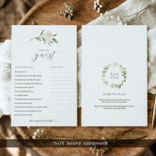 Jogo do chá de panela - Encontre o White Floral Co