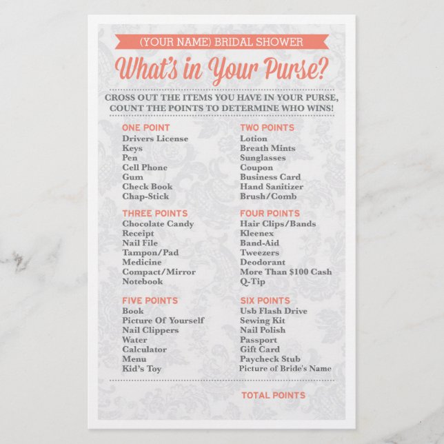 Jogo do chá de panela / Personalizado / Raid com b (Frente)