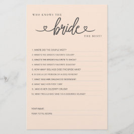 Jogo do chá de panela que conhece a noiva do melho