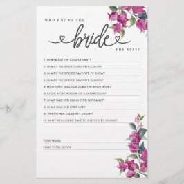 Jogo do chá de panela que conhece a noiva do melho