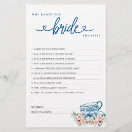 Jogo do chá de panela que conhece a noiva do melho