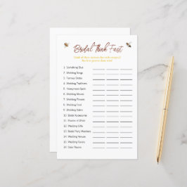 Jogo do Chá de panela "Think Fast"