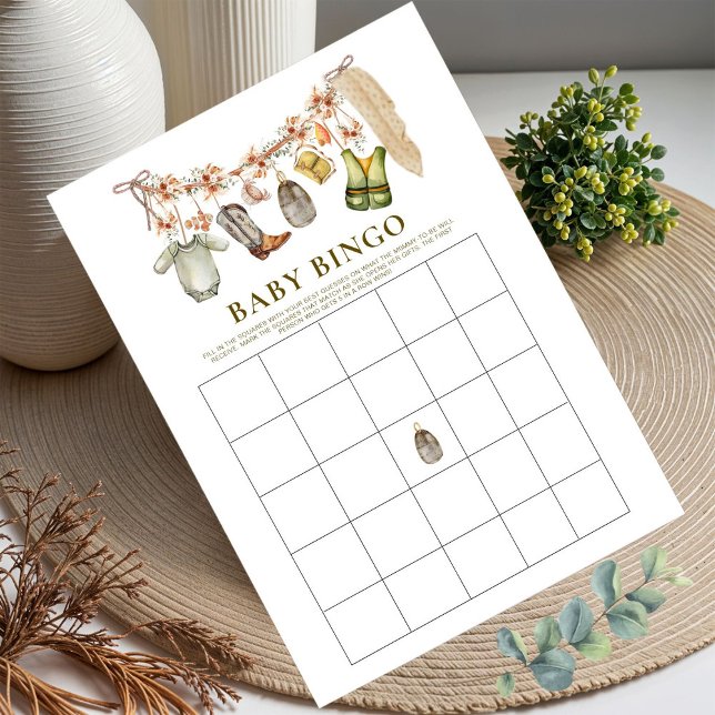 Jogo do Chá do Baby Bingo (Criador carregado)