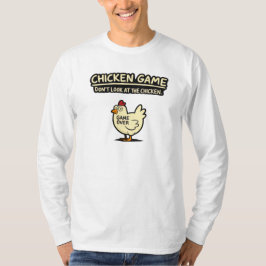Jogo do Frango – Camiseta de Humor Engraçado de Fr