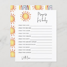 Jogo do Partido Sunshine | oração para o bebê