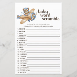 Jogo do Piloto do Chá de fraldas do Urso de Teddy