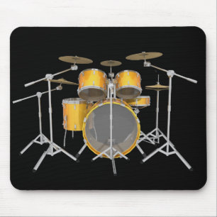 Jogo Dourado/amarelo do cilindro: Mousepad